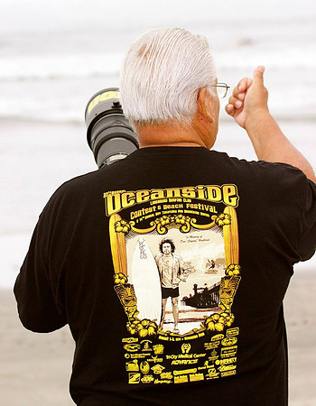 Sal at Oceanside Longboard Surfing Club 30th Annual Beach Festival 09 01 2014
